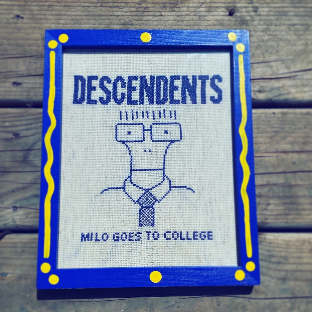 Descendants Framed Cross Stitch